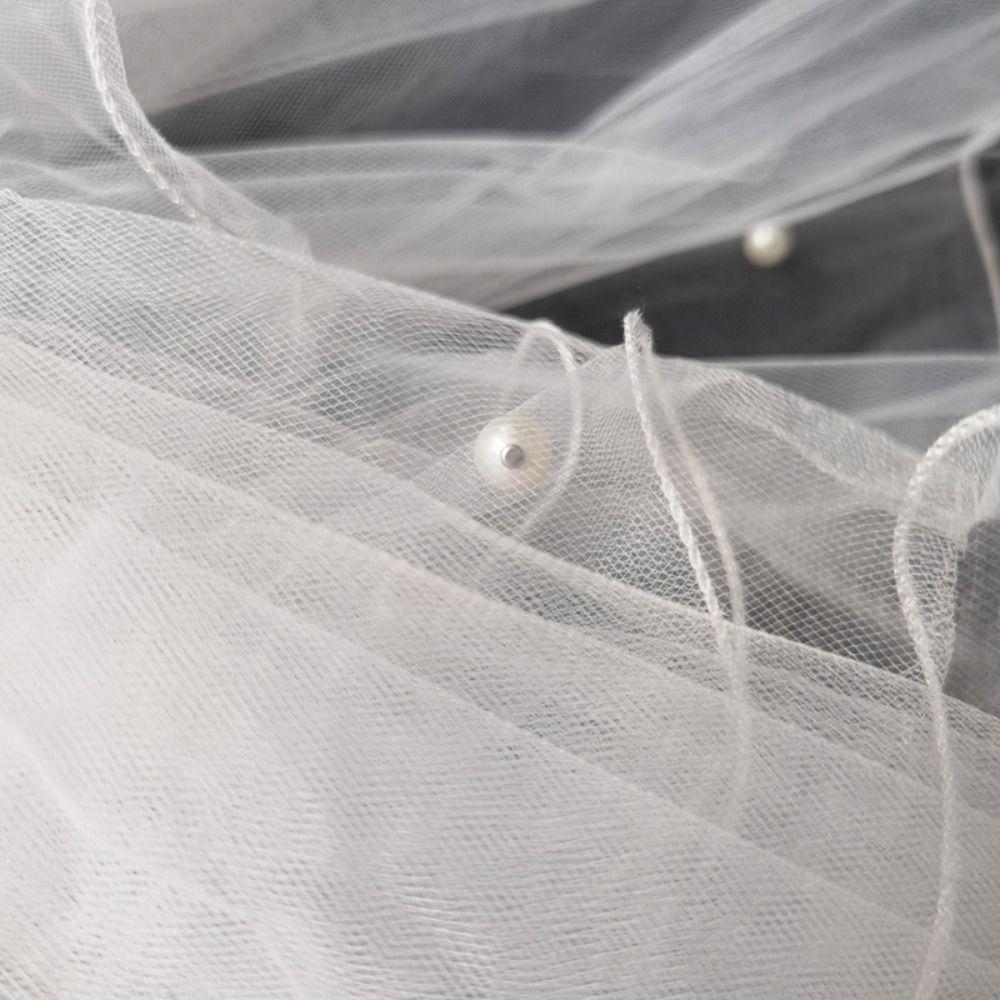 Four-layer Bridal Veil Soft Tulle Bride Head Gauze Elegant Wedding Veils  Wedding Accessories