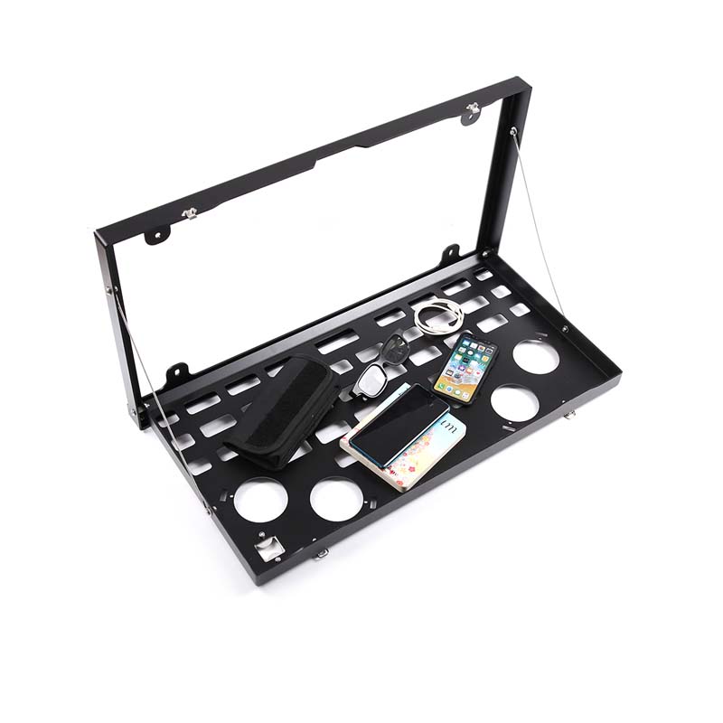 For Land Rover Defender 90 110 L663 2020-2024 /2004-2019 Aluminum Tailgate Multi-function Storage Rack Auto Parts