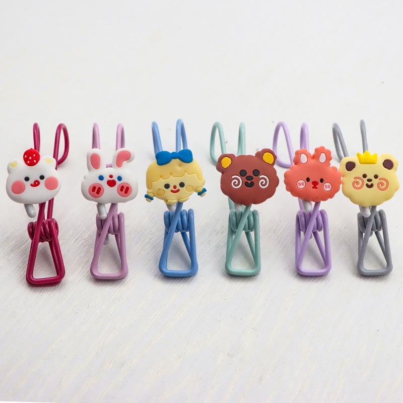 Ganci Appesi e Clip Colorate a Cartoni Animati per Vestiti e Calzini dei Bambini