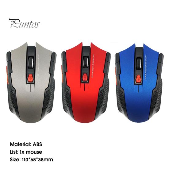 Computer Mouse Wireless Plug And Play Long Standby Time Ergonomic 6 Button Office Sensitive Accessories 2.4GHz Optical for