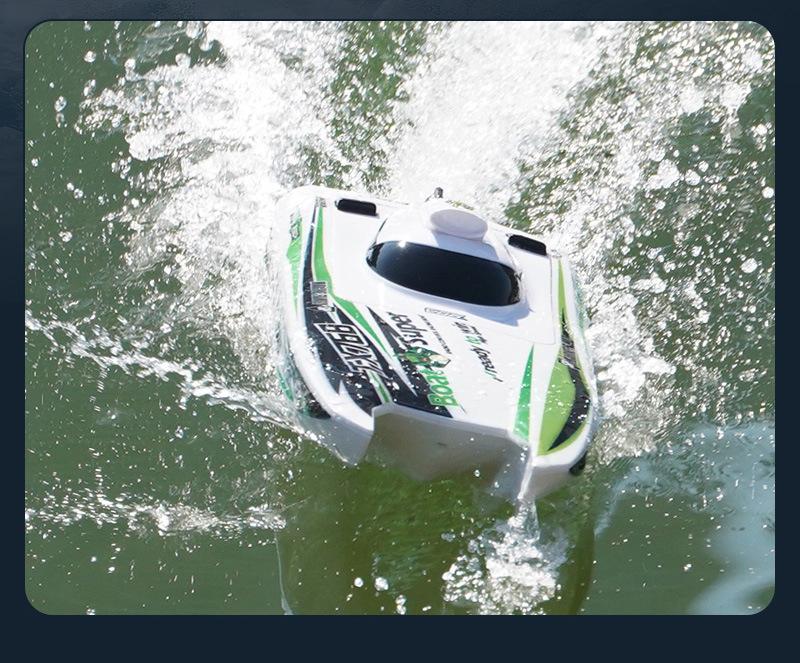 Turbojet Bürstenloses RC-Speedboot: Elektrisches Rennspielzeug mit langer Laufzeit für Jungen