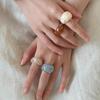 Retro Niche Design Ancient-style Ring for Women, Summer Style, Unique Ring for The Index Finger