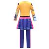 Kids Girls Anime Cartoon POP Singer Super Star Printed Jumpsuit Bag Set Halloween Cosplay Costumes