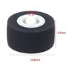 5Pcs Plastic Cassette Pressure Roller Multi Specification Rubber Belt Pulley Wheel With Axis Design Tape Recorder Pinroller