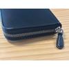Used 【New Unused】Prada Round Zipper Long Wallet TESSUTO 1ML506 Black