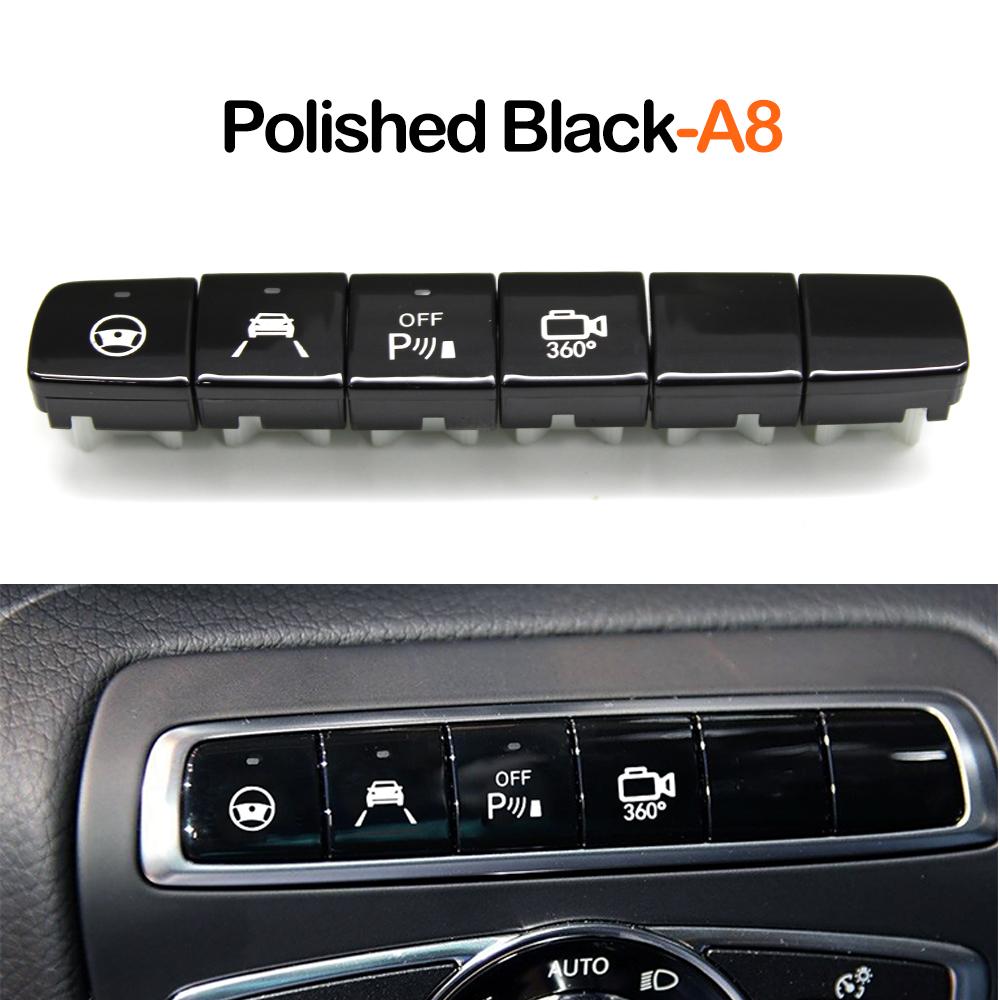Car Block Radar Cruise Lane Assist Button Headlight Camera Parking PDC Sensor Switch For Mercedes BENZ W205 X253 W447 W213 W238