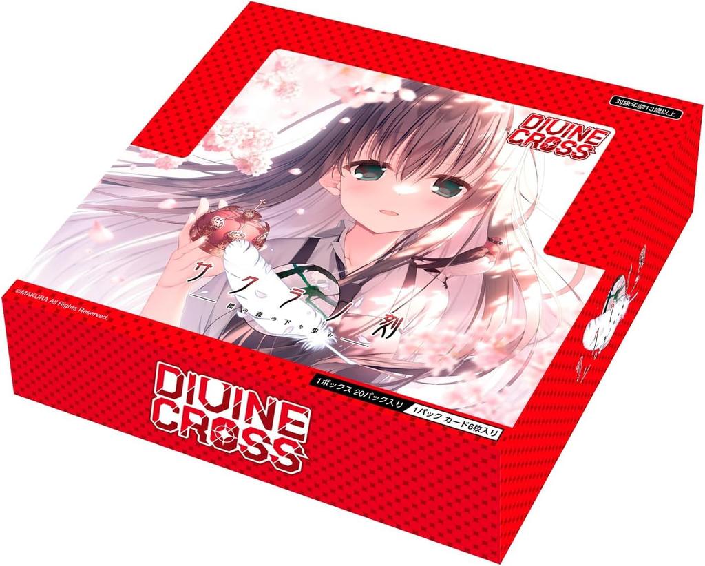 Sakura No Toki Under the Cherry Blossom DIVINE CROSS Booster Pack IN Carton -Walking Forest- (6BOX)