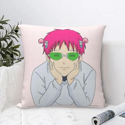 Happy Saiki Anime Kussenhoes Decoratieve Kussenhoes Kussenslopen