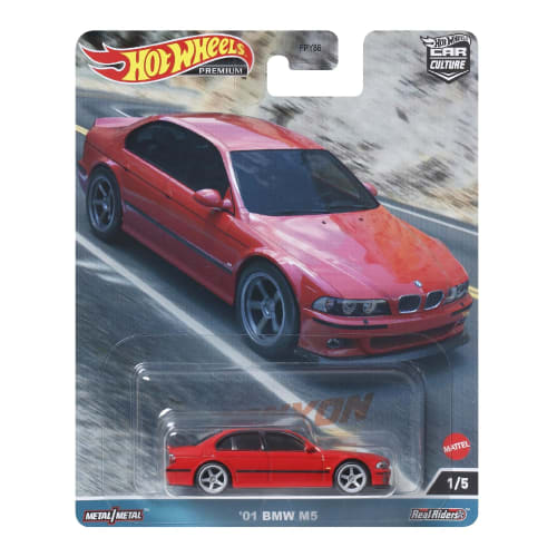 Hot Wheels Car Culture - Canyon Warriors '01 BMW M5 [Ages 3 and Up] HKC52