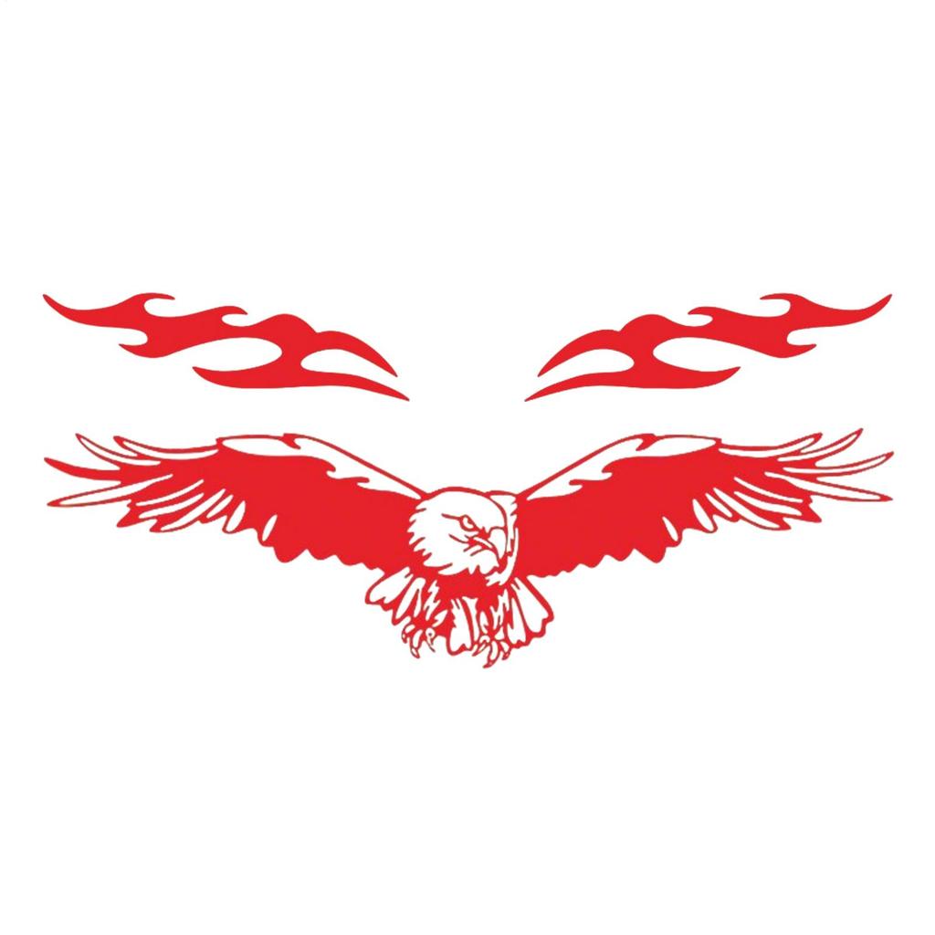 Eagle Car Sticker Decal, UV Resistant & Waterproof Vinyl for Vehicle Hood & Body, Fashion Auto Decor for Truck Car DIY Modeling