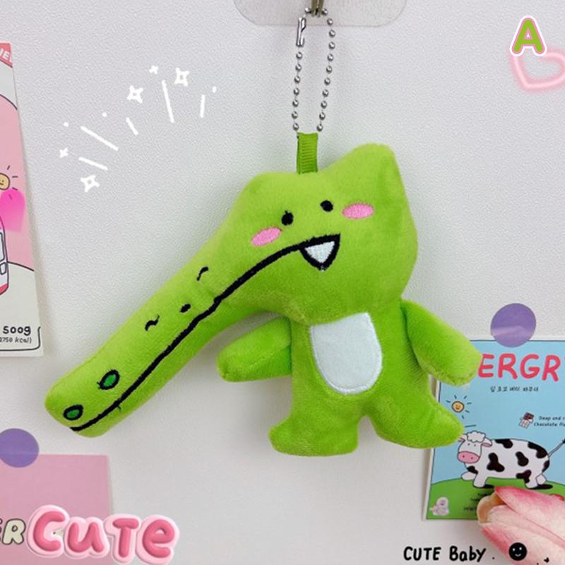 

Милая кукла-крокодил в стиле Ins, кулон, плюшевая игрушка, подвеска на рюкзак, высокая красота, брелок для ключей, украшение багажника, подарки для друзей