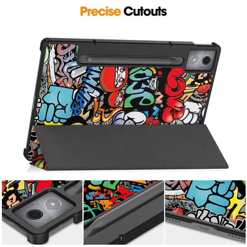 For Lenovo Idea Tab Pro Case 12.7" Smart Magnetic Leather Painted Cover For Lenovo Idea Tab Pro 12.7 2025 TB373FU Case Coque