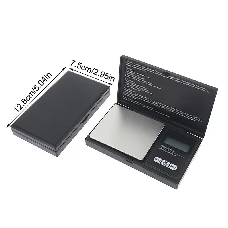 Portable Electronic Scales Jewelry Gold Gram Weight Balance Jewelry Electronic Scales 100g /200g/300g/500g 0.01g