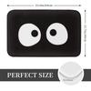Cute Black Eyes Non-slip Doormat Floor Mat Cushion Carpet Rug for Kitchen Entrance Home Balcony Footpad Mats