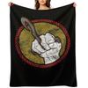 Longshoreman Hook Graphic Throw Blanket warm for winter Thin Plaid on the sofa Warm Blankets