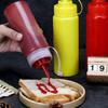 Plastic Condiment Squeeze Bottles Ketchup Mustard Salad BBQ Olive Oil Dispenser Seasoning Sauces Bottles Kitchen Tools 240/480ml