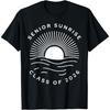 Cool Senior Sunrise 2026 High School 12th Twelfth Grade Sun T-Shirt