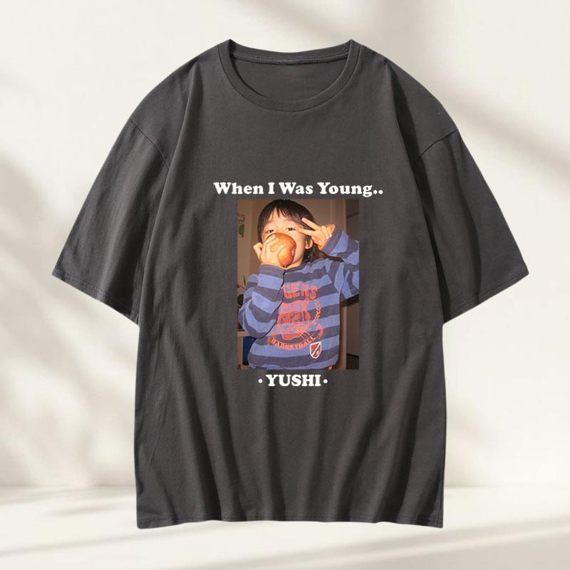 Wearing The Same Autumn and Winter Fashionable Mens and Womens Shortsleeved Cotton Tshirts At The Concert of Youth