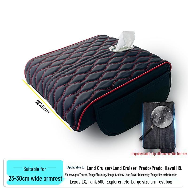 Memory Foam Armrest Riser Pad for Tank 300/500 - Wide, Thick Car Center Pillow