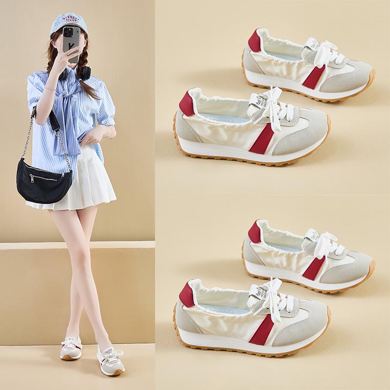 2025 Korean Style Women's Trendy Forrest Gump Inspired Thick-Soled Height-Increasing Running Shoes JCF-212