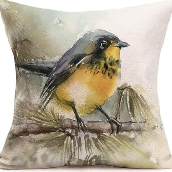 American Retro Linen Peach Leather Velvet Pillow Case Living Room Sofa Office Car Cushion