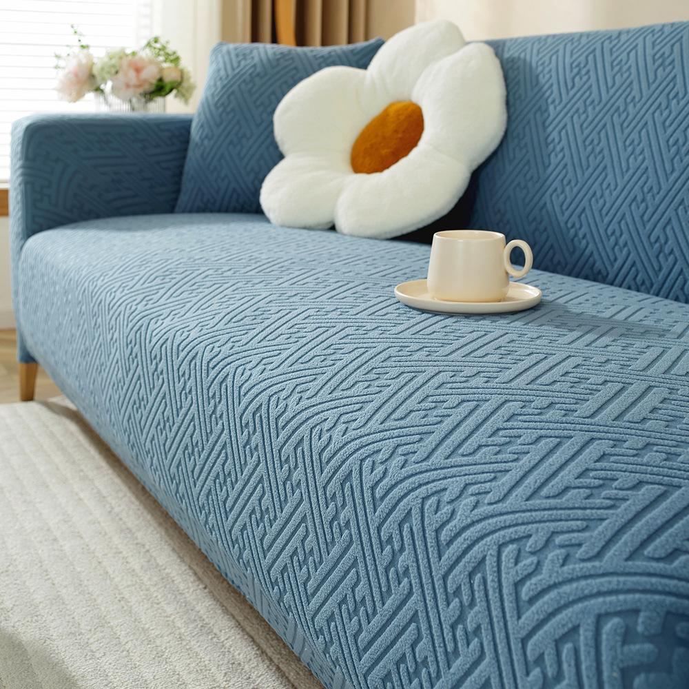 All-season Universal Dust Proof Sofa Cover Fully Covered  Anti Slip  Simple and Modern Elastic Anti Cat Paw Sofa Cover Cushion