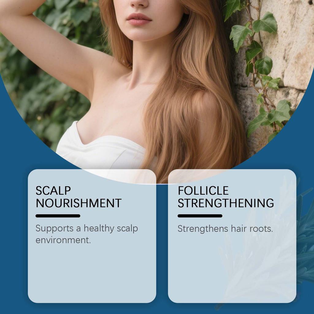 Haarpflege Roll-On Serum Nährt die Kopfhaut, Stärkt die Haarfollikel und Fördert das Haarwachstum. Haar Roll-On Serum, 30ml