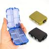 FTK Fishing Tackle Accessory Box Mini Double-sided Storage Box Multifunctional Tool Box Luya Portable Box Lattice Removable