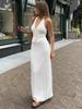 2026 Summer Elegant Two-Piece Set: Solid Color Trousers and Versatile Top Skirt