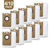 For Mamibot EXVAC890 Compatible Replacement Accessories Efficiently Designed 4/10 Pack of Disposable Dust Bags
