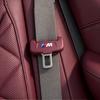 2pcs Silicone Car Seat Belt Buckle Protective Cover Decorative Accessories For BMW X1 X2 X3 X5 X4 X6 X7 iX3 F20 F10 F07 E70 E46 E1
