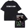 Rock Band System of A Down Hypnotize Graphic T Shirts Men Women Alternative Metal Music Tshirts Mens Vintage Oversized Tshirt