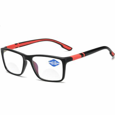Vintage Bifocal Reading Glasses Women Men Tr90 Anti Blue Light Presbyopia Eyeglasses Near Far Hyperopia Eyewear +1 .0 To +4 .0