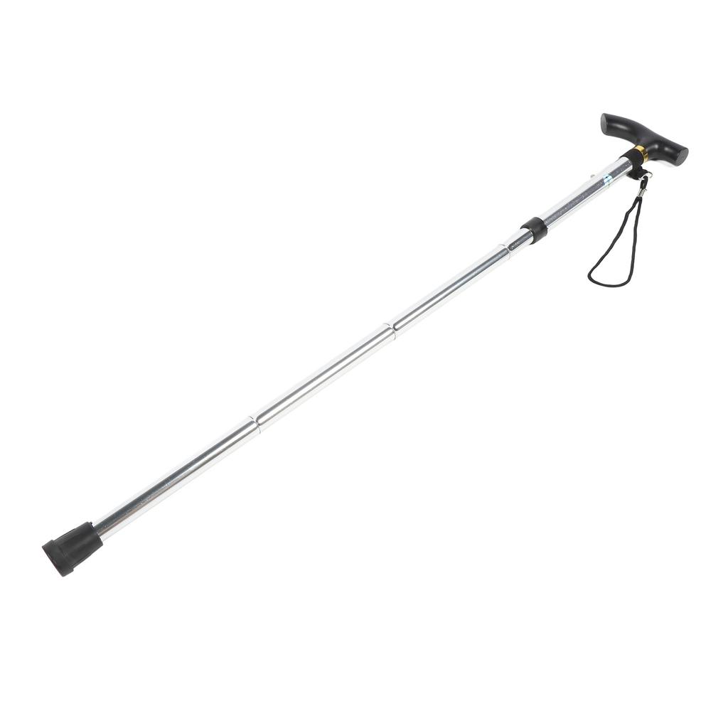 Αναδιπλούμενος Μπαστούνι Κράματος Αλουμινίου Πεζοπορία Ορειβασία Αναδιπλούμενο Μπαστούνι για Ηλικιωμένους Άτομα με Αναπηρία Άνδρες Γυναίκες