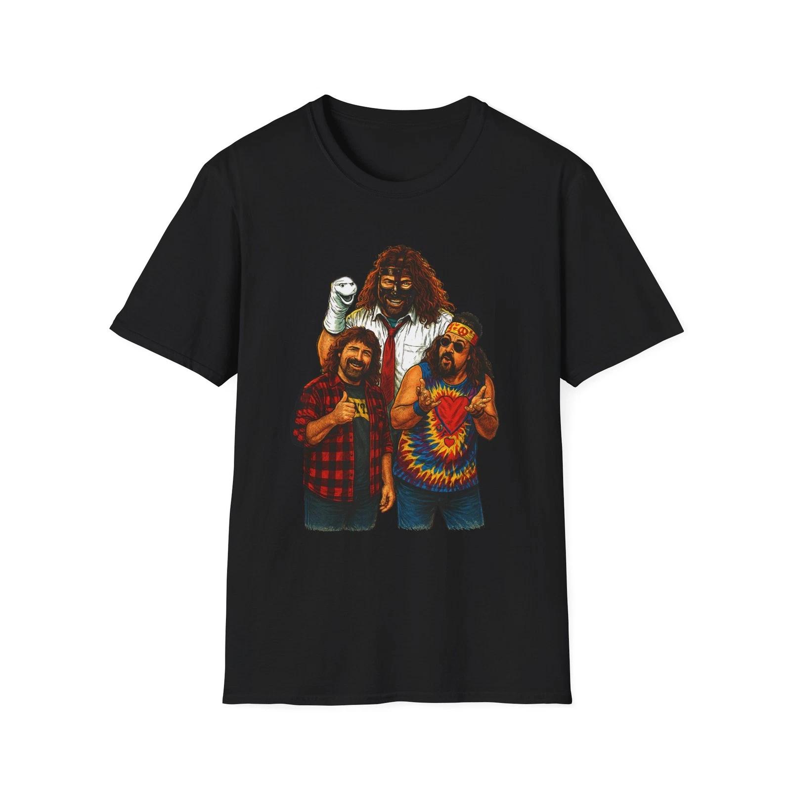 Mick Foley Cactus Jack Dude Love T-Shirt, Wrestling Tee, Fan Gift, Retro XXL
