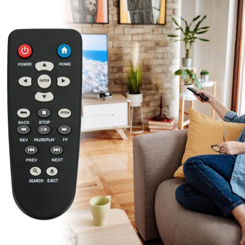 Universal Replacement Remote Control For TV Live Plus Media Player With Multifunction Button And LED Indicator