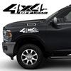 Car 4x4 Off Road Sticker Pickup Truck Vinyl Decor Decal For Isuzu Dmax Ford Ranger F150 Toyota Hilux GMC Sierra Canyon Dodge RAM