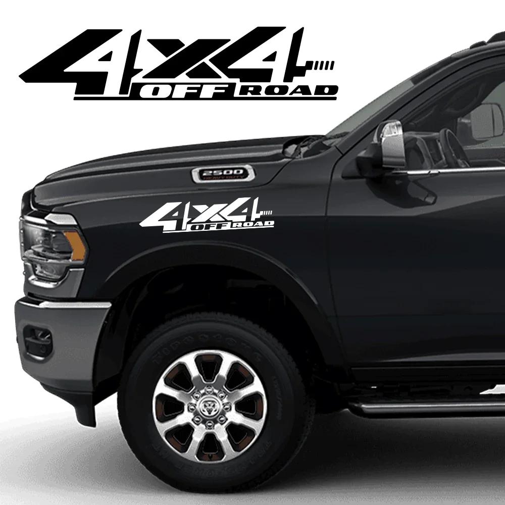 Car 4x4 Off Road Sticker Pickup Truck Vinyl Decor Decal For Isuzu Dmax Ford Ranger F150 Toyota Hilux GMC Sierra Canyon Dodge RAM