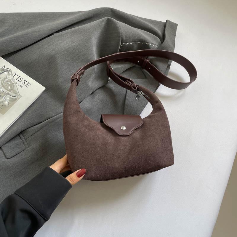 2025 New Autumn and Winter Popular Simple Foreign Fashion Waterproof Shoulder Crossbody Bag Light Tote Handbag