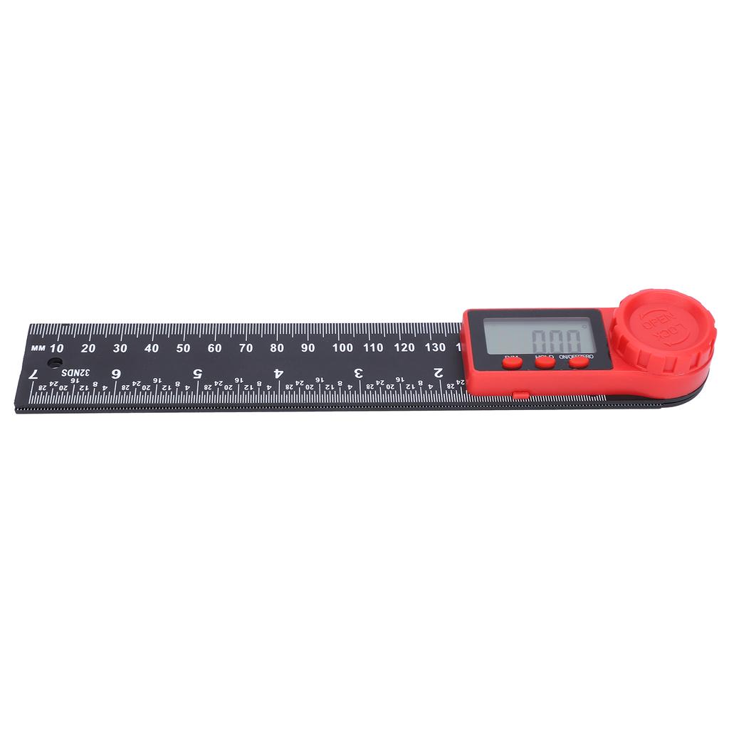 Electronic Digital Angle Ruler 360 Degree Protractor Ruler Angle Length Measuring Tool