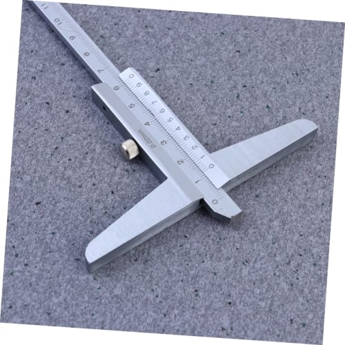 POPETPOP Depth Gauge, Steel Caliper Ruler, Micrometer, Manual Caliper, Depth Measuring Tool, Caliper Tool, Electronic Digital Caliper, Digital Depth G
