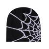 Spider Web Warm Knitted Jacquard Beanie Hat Outdoor Wool Cold Cold Unisex Cold Hat