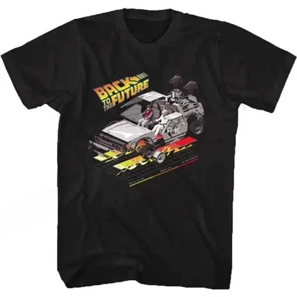 Back To The Future T Shirt Graphic Print Women Fashion Hip Hop Streetwear Short Sleeve Women T Shirt Unisex