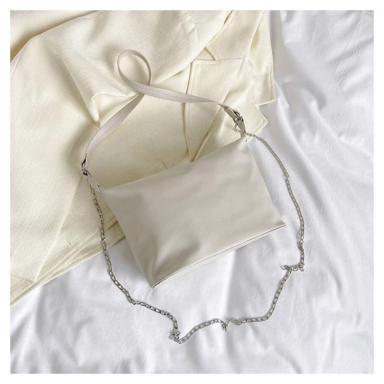 Urban Chic Minimalist Shoulder Bag For Women 2023 New Trend Pu Leather Small Box Purse