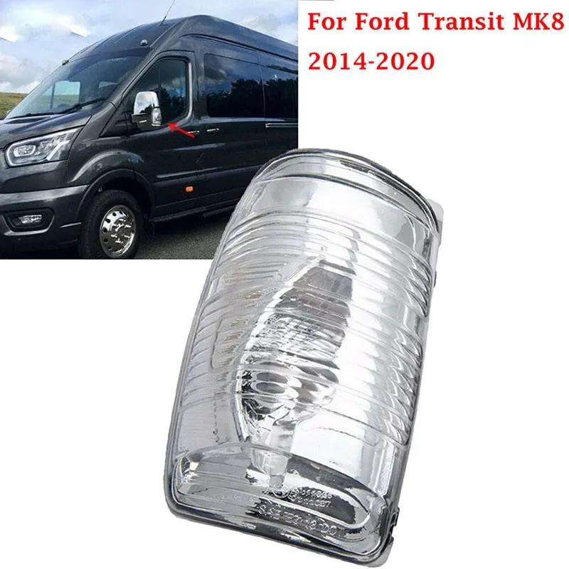 

Auto Rearview Wing Mirror Signal Indicator Lens Cover Clear Shell for Ford Transit MK8 2014-2016 2017 2018 2019 2020 2026 2026