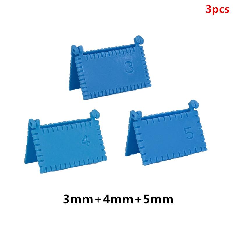 1/3 Pcs Sewing Guide Template For Consistent Stitches 3/4/5Mm Spacing Precision Sewing Tool For Fabric Embroidery Leather Craft