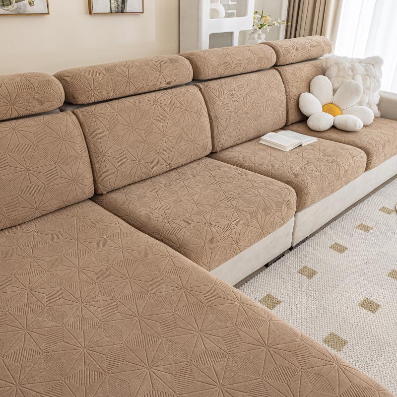 

Нескользящая эластичная тканевая подушка для дивана, универсальный чехол для дивана на четыре сезона, тканевый чехол для сиденья императорской наложницы с защитой от царапин 75-95 *65-85 *5-20cm