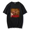 Korean Pop Girl Group Member Rosé T Shirt New Album Number One Girl Same Fashion Top Y2k Harajuku Womens Crew Neck Short Tops