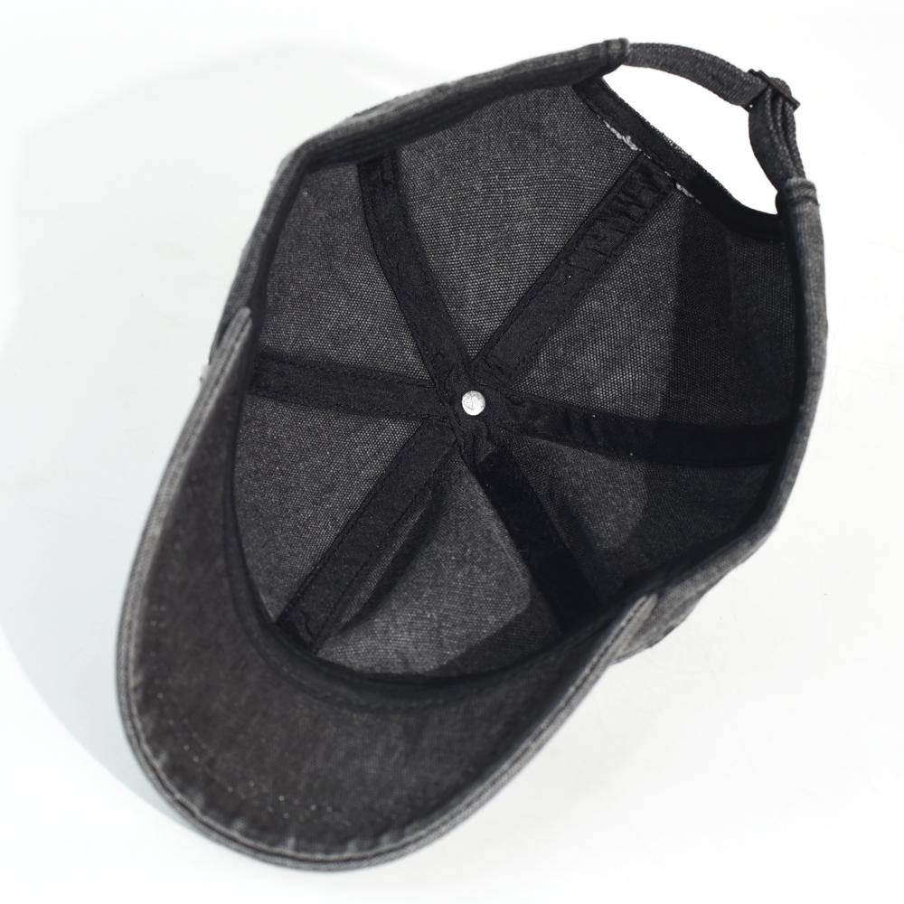 Fashion Short Brim Washed Cotton Baseball Cap Men Women Soft Vintage Dad Hat Adjustable Trucker Style Low Profile Caps