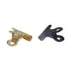 Steel Bookmark Clips Student Memo Clip Binder Clip Ticket Clamp Paper Clips Round Metal Clamp
